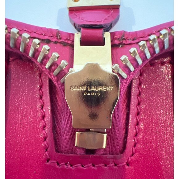 Unisex Saint Laurent Fuchsia Leather Tablet Case - Picture 12 of 13
